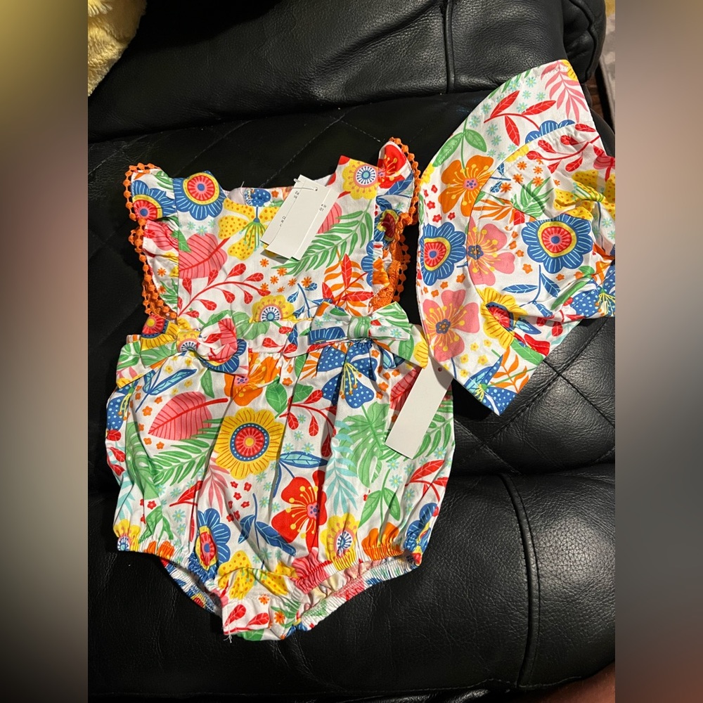 Two piece romper set